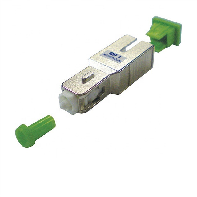 High Quality Sc APC Male to Female Singlemode FTTH Fiber Optic Attenuator 3dB, 5dB, 10dB Optional