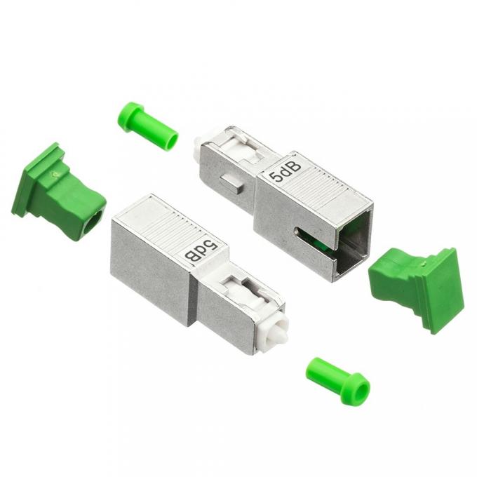 High Quality Sc APC Male to Female Singlemode FTTH Fiber Optic Attenuator 3dB, 5dB, 10dB Optional