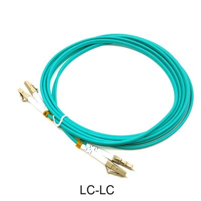 PVC LSZH Fiber Optic Patch Cable 5m 15m 25m Length Patch Cord Optical Fiber