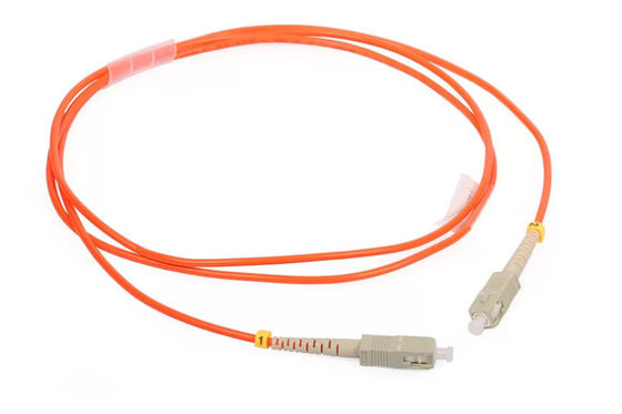 OM1 OM2 Fiber Optic Cable SC UPC To SC UPC Multimode Simplex