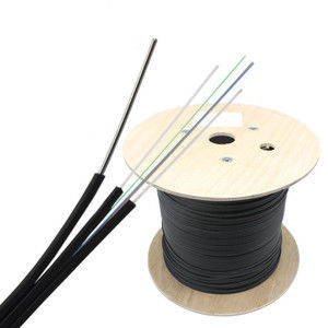FTTH Drop Fiber Optic Cable 2 Core Outdoor Fiber Optic Cable