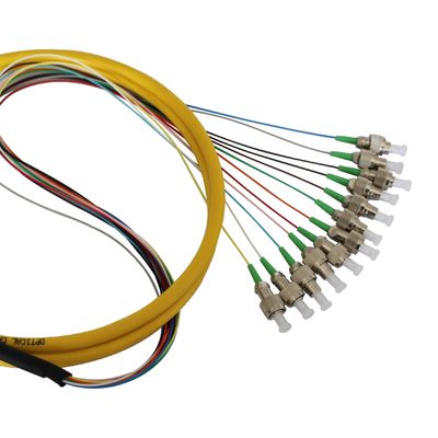 FC Sc LC LSZH 	Fiber Optic Pigtail PVC Indoor Connector Patch Cord Pigtails
