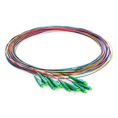 12 Core 0.9mm Fiber Optic Pigtail Sc LC FC St Connector Optical Pigtails In Telecommunication
