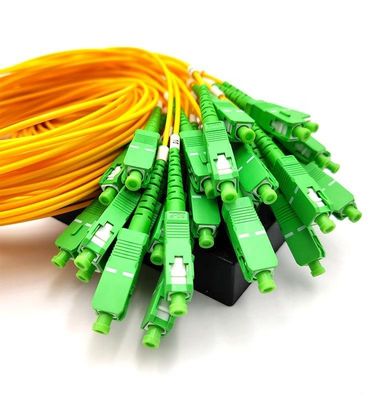 Splice Pigtailed 1X2 Fiber Optic Splitter ABS Module PLC Fiber Splitter 2.0mm Sc APC Singlemode