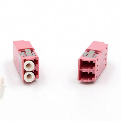 OEM ODM FTTH Adapter LC Upc Multimode Om4 Duplex Coupler