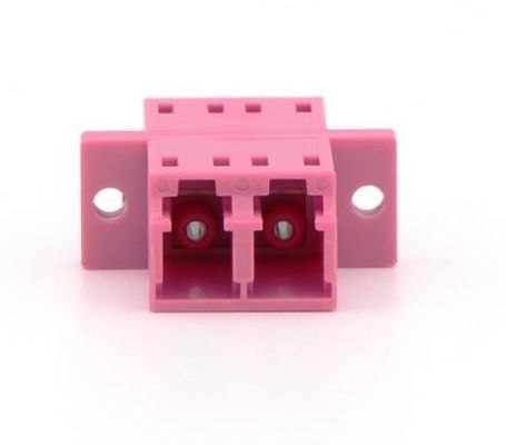 OEM ODM FTTH Adapter LC Upc Multimode Om4 Duplex Coupler