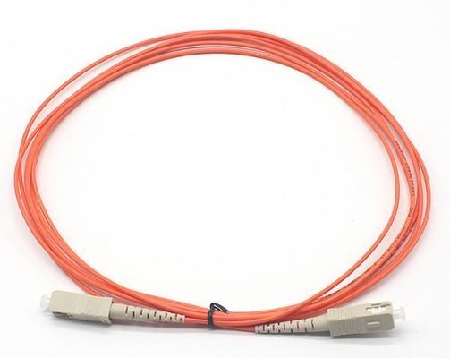 Multimode Om1 Om2 Fiber Jumper Cable Simplex Sc LC Connector Optical Patch Cord