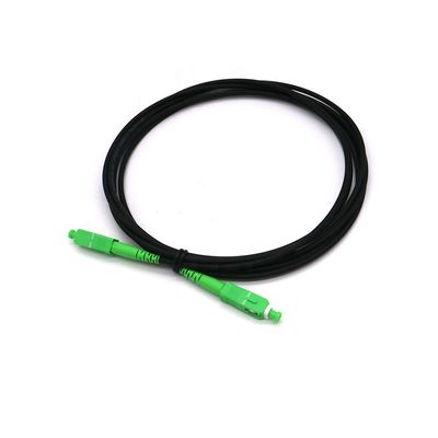 Single Mode Fiber Optic Patch Cable SC APC to SC APC Connector LSZH Jacket
