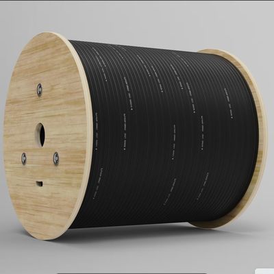2*3mm 1 Core FTTH Drop Cable GJXH G657A 1F Fiber Drop Cable