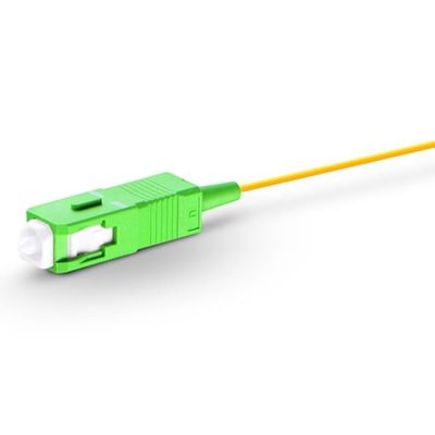 Simplex 0.9mm Fiber Optic Patch Cord Pigtail SC APC Optical Fiber Pigtail