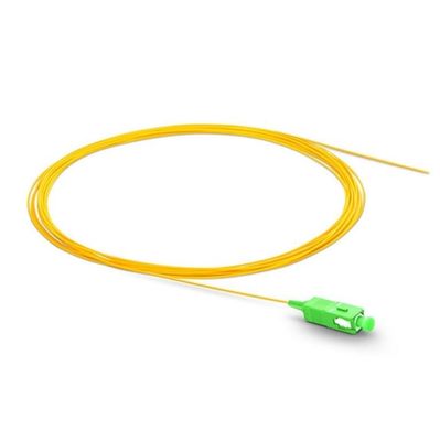 Simplex 0.9mm Fiber Optic Patch Cord Pigtail SC APC Optical Fiber Pigtail
