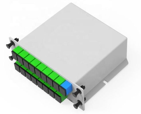 Mini PLC Optical Splitter G657A Customized 1*2 1*4 1*8 1*16 1*32 1*64 PLC 2 Way Splitter