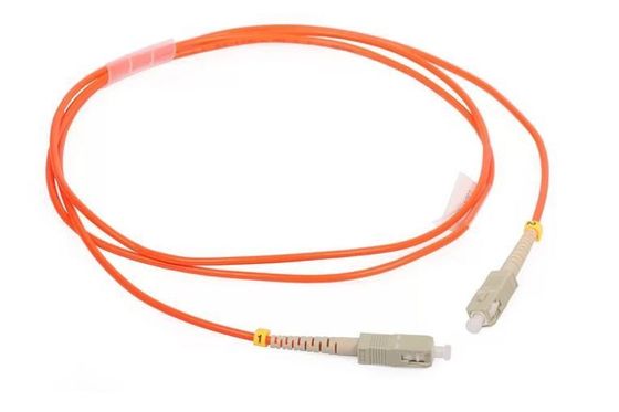 Multimode Om1 Om2 Fiber Jumper Cable Simplex Sc LC Connector Optical Patch Cord