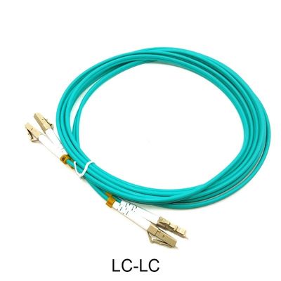 FTTH Normal Fiber Optic Patch Cable Multimode Duplex Om3 Om4 LC Sc FC St Fiber Optic Cable